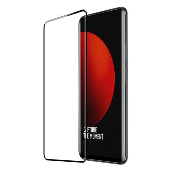 Powertech Tempered Glass 3D Tgc-0587, Full Glue, Xiaomi 12S Ultra, Μαύρο Powertech Tempered Glass 3D Tgc-0587, Full Glue, Xiaomi 12S Ultra, Μαύρο