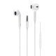 Powertech Earphones Με Μικρόφωνο Classic, 3.5Mm, 1.2M, Λευκά Powertech Earphones Με Μικρόφωνο Classic, 3.5Mm, 1.2M, Λευκά