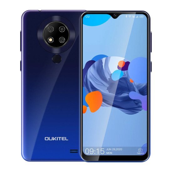 Oukitel Smartphone C19 Pro, 6.49", 4/64Gb, Android 10 Go Edition, Μπλε Oukitel Smartphone C19 Pro, 6.49", 4/64Gb, Android 10 Go Edition, Μπλε
