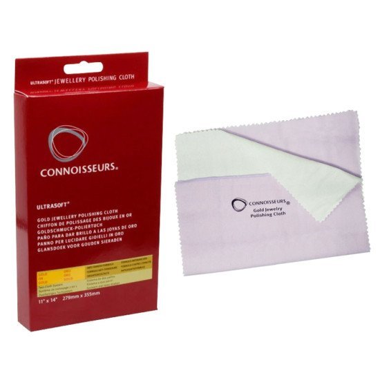 Connoisseurs Πανάκι Γυαλίσματος Χρυσών Κοσμημάτων Ultrasoft, 279X355Mm Connoisseurs Πανάκι Γυαλίσματος Χρυσών Κοσμημάτων Ultrasoft, 279X355Mm