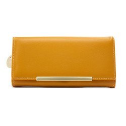 Roxxani Γυναικείο Πορτοφόλι Lbag-0013, Κίτρινο