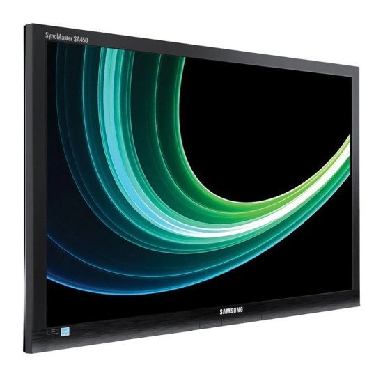 SAMSUNG used οθόνη S24A450BW LΕD, 24", VGA/DVI-D, χωρίς βάση, SQ