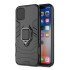 Powertech Θήκη Ring Armor Mob-1749 Για Iphone 14 Pro Max, Μαύρη