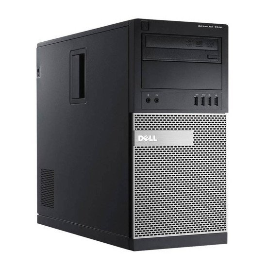 DELL PC Optiplex 7010 MT, i5-3470, 8GB, 128GB SSD, DVD, REF SQR