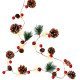 Goobay Led Λαμπάκια Pine Cones & Red Berries 60274, 3000K, 20 Led, 2.2M