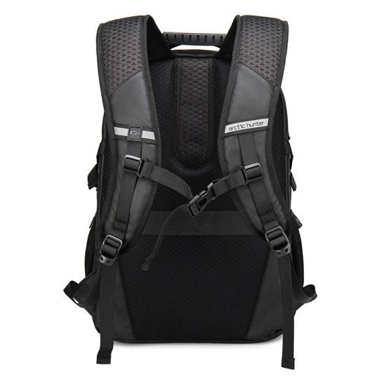 Arctic Hunter Τσάντα Πλάτης B00388 Με Θήκη Laptop 15.6", Usb, Μαύρη Arctic Hunter Τσάντα Πλάτης B00388 Με Θήκη Laptop 15.6", Usb, Μαύρη