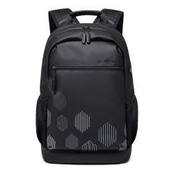 ARCTIC HUNTER τσάντα πλάτης B00489 με θήκη laptop 15.6", μαύρη
