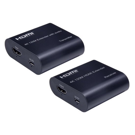 Powertech Hdmi Video Extender Cab-H075 Μέσω Cat-5E/Cat-6E, 4K, 120M