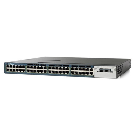 CISCO used Switch Catalyst WS-C3560X-48T-L, 48x 10/100/1000 Ports