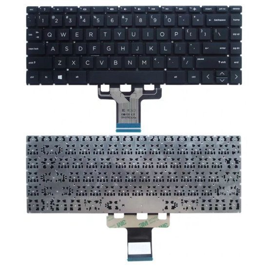 Πληκτρολόγιο Για Hp 14-Ce/14-Dq/14-Cd/14S-Dq Key-105, Μαύρο Πληκτρολόγιο Για Hp 14-Ce/14-Dq/14-Cd/14S-Dq Key-105, Μαύρο