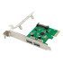 Powertech Κάρτα Επέκτασης Pcie Σε 2X Usb 3.0 St624, Asm1042