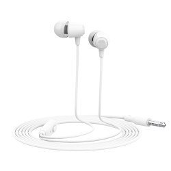 Celebrat Earphones G4 Με Μικρόφωνο, 10Mm, 1.2M, Λευκό
