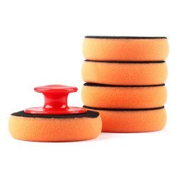 Amio Σετ Σφουγγαριών Γυαλίσματος Αυτοκινήτου 02903 Με Λαβή, 10Cm, 5Τμχ