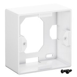 Goobay Οπίσθιο Κουτί 96502 Για Πρίζα Τοίχου Keystone, Λευκό