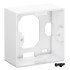 Goobay Οπίσθιο Κουτί 96502 Για Πρίζα Τοίχου Keystone, Λευκό