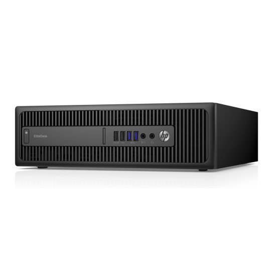 HP PC EliteDesk 800 G2 SFF, i5-6500, 8GB, 256GB SSD, DVD, REF SQR