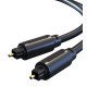 Cabletime Καλώδιο Toslink Ct-Av380, Gold Plated, Od 4.0Mm, 3M, Μαύρο Cabletime Καλώδιο Toslink Ct-Av380, Gold Plated, Od 4.0Mm, 3M, Μαύρο