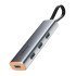 Cabletime Usb-C Hub Ct-Hubp4, 4X Usb Θύρες, 5Gbps, Γκρι
