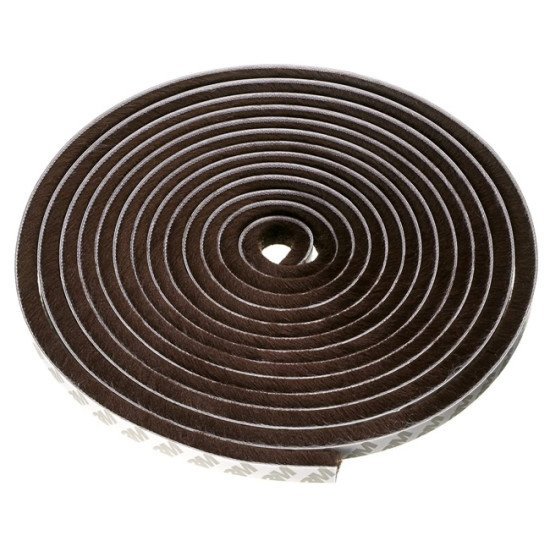 Αυτοκόλλητη Μονωτική Ταινία Huh-0086 Για Παράθυρα, 7X6Mm, 5M, Καφέ Αυτοκόλλητη Μονωτική Ταινία Huh-0086 Για Παράθυρα, 7X6Mm, 5M, Καφέ