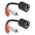 Delock Audio Extender 87857 Rca Σε Rca, Μέσω Καλωδίου Rj45, Έως 50M
