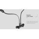 Celebrat Earphones A19 Με Μαγνήτη, Bluetooth 5.0, 10Mm, Μαύρα