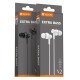 Yison Earphones Με Μικρόφωνο X2, 3.5Mm, 1.36M, Λευκά