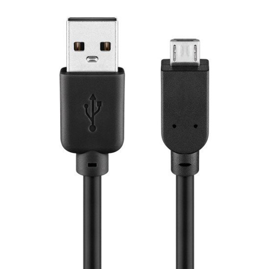 Goobay Καλώδιο Usb 2.0 Σε Micro Usb 93920, 3M, Μαύρο Goobay Καλώδιο Usb 2.0 Σε Micro Usb 93920, 3M, Μαύρο