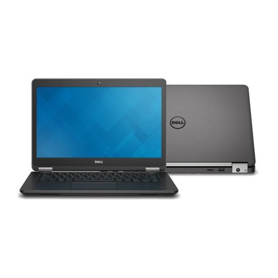 Dell laptop e7450, i5-5300u, 8gb, 256gb msata, 14", cam, ref sq