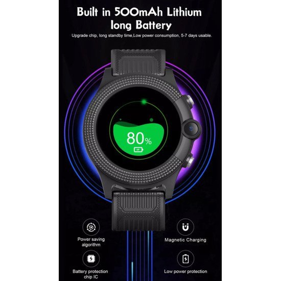 Intime Gps Smartwatch Για Παιδιά It-051, 1.28", Camera, 4G, Ipx7, Μαύρο Intime Gps Smartwatch Για Παιδιά It-051, 1.28", Camera, 4G, Ipx7, Μαύρο