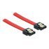 Delock Καλώδιο Sata 82676, 6 Gb/S, 30Cm, Κόκκινο