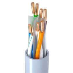 Powertech Καλώδιο U/Utp Cat 6 Cab-N291, Cca 24Awg, Pvc, 100M, Γκρι Powertech Καλώδιο U/Utp Cat 6 Cab-N291, Cca 24Awg, Pvc, 100M, Γκρι