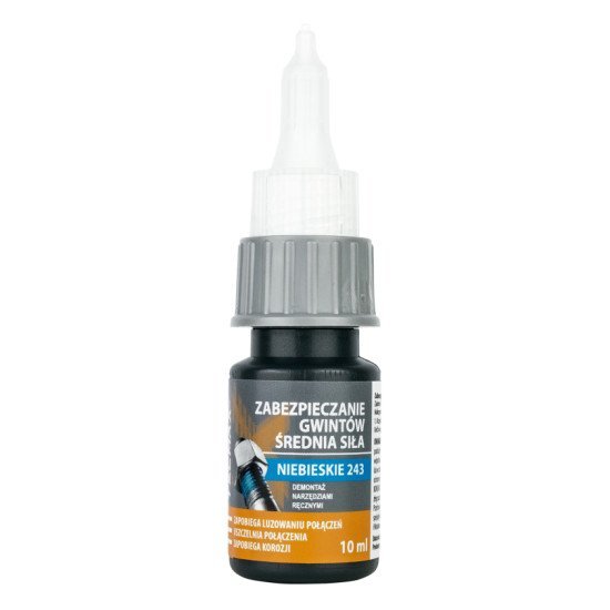 Tecmaxx Κόλλα Threadlock 14-035, Μεσαίας Αντοχής, 10Ml, Μπλε Tecmaxx Κόλλα Threadlock 14-035, Μεσαίας Αντοχής, 10Ml, Μπλε