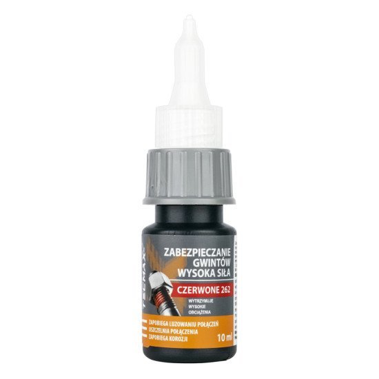 Tecmaxx Κόλλα Threadlock 14-036, Υψηλής Αντοχής, 10Ml, Κόκκινη