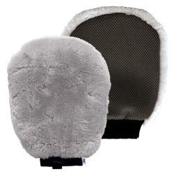 Moje Auto Γάντι Καθαρισμού Αυτοκινήτου 19-639, Μάλλινο, 18X26Cm, Γκρι