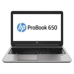 HP Laptop 650 G1, i5-4210M, 4/128GB SSD, 15.6", Cam, DVD-RW, REF SQ