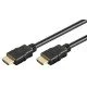 Goobay Καλώδιο Hdmi 2.0 Με Ethernet 61160, 10.2Gbit/S, 4K, 3M, Μαύρο