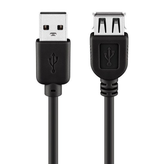 Goobay Καλώδιο Προέκτασης Usb 93600, Αρσενικό Σε Θηλυκό, 3M, Μαύρο Goobay Καλώδιο Προέκτασης Usb 93600, Αρσενικό Σε Θηλυκό, 3M, Μαύρο