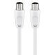 Goobay Καλώδιο Κεραίας Αρσενικό Σε Θηλυκό 11513, <70Db, Ccs, 7.5M, Λευκό Goobay Καλώδιο Κεραίας Αρσενικό Σε Θηλυκό 11513, <70Db, Ccs, 7.5M, Λευκό