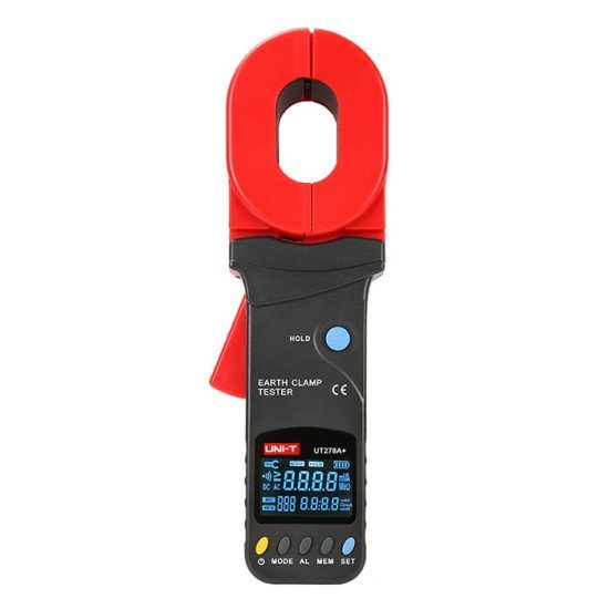 Uni-T Αμπεροτσιμπίδα/Μετρητής Γείωσης Ut278A+, Έως 1200Ω, 20A Uni-T Αμπεροτσιμπίδα/Μετρητής Γείωσης Ut278A+, Έως 1200Ω, 20A