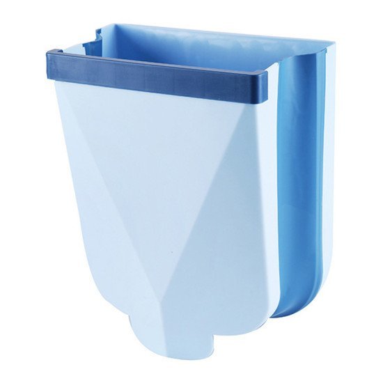 Πτυσσόμενος Κάδος Απορριμμάτων Cln-0048, 10Lt, 25X30Cm, Μπλε Πτυσσόμενος Κάδος Απορριμμάτων Cln-0048, 10Lt, 25X30Cm, Μπλε