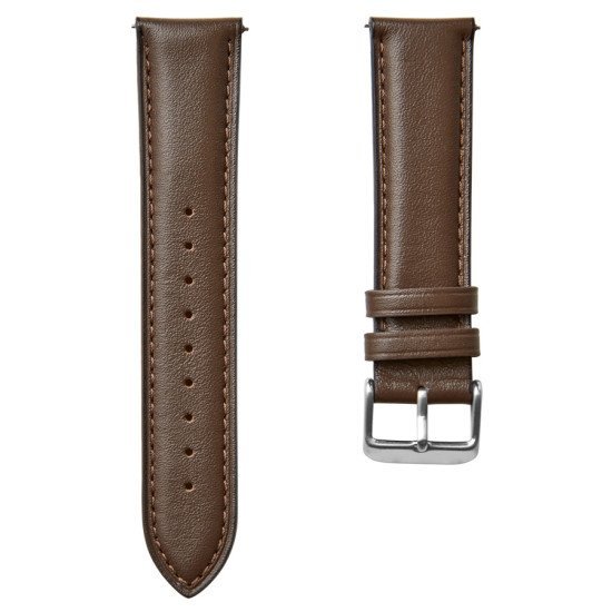 Λουράκι Ρολογιού Band-008-Br, 22Mm, Δερμάτινο, Καφέ Λουράκι Ρολογιού Band-008-Br, 22Mm, Δερμάτινο, Καφέ