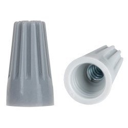 Σύνδεσμος Καλωδίου Twist-On P1 Tool-0086, Φ8.6Mmx15.2Mm, Γκρι, 25Τμχ Σύνδεσμος Καλωδίου Twist-On P1 Tool-0086, Φ8.6Mmx15.2Mm, Γκρι, 25Τμχ