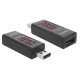 Delock Αντάπτορας Usb 65569 Με Οθόνη Ένδειξης V/A, Έως 5V/4A, Μαύρος Delock Αντάπτορας Usb 65569 Με Οθόνη Ένδειξης V/A, Έως 5V/4A, Μαύρος