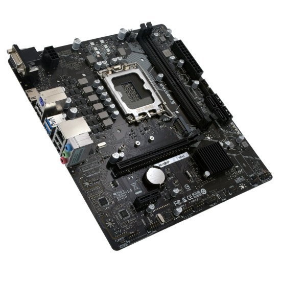 Biostar Μητρική H610Mhp, 2X Ddr4, S1700, Usb 3.2, Uatx, Gbe, Ver. 6.1