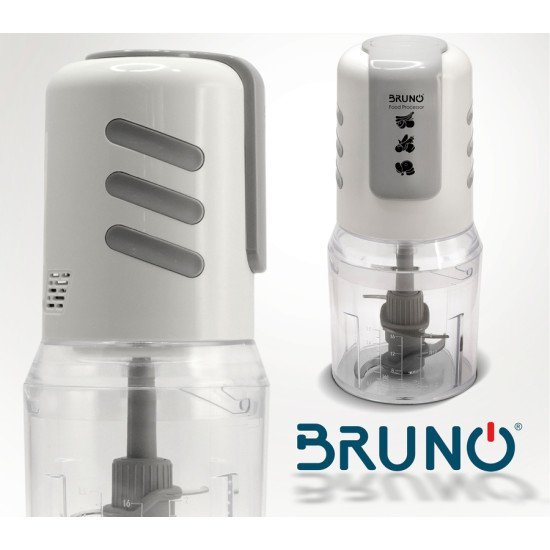 Bruno Πολυκόπτης Brn-0082, 2 Ταχύτητες, 400W, 500Ml, 4 Λεπίδες, Λευκός Bruno Πολυκόπτης Brn-0082, 2 Ταχύτητες, 400W, 500Ml, 4 Λεπίδες, Λευκός
