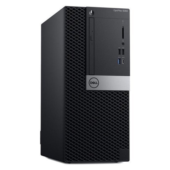 Dell Pc Optiplex 5060 Tower, I5-8500, 8/500Gb Hdd, Dvd, Win 10 Pro, Fr