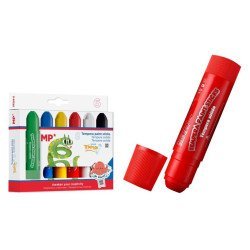 Mp Τέμπερες Ζωγραφικής Σε Στικ Pp204-6, 6Τμχ