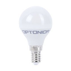 Optonica Led Λάμπα G45 1402, 5.5W, 4500K, E14, 450Lm