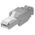 Goobay Βύσμα Rj45 Cat 6 Stp 38293, Tool-Free, Ασημί
