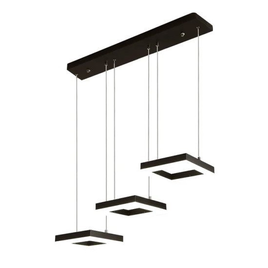 Powertech Led Φωτιστικό Οροφής Hll-0103, 35W, 70X120Cm, Μαύρο